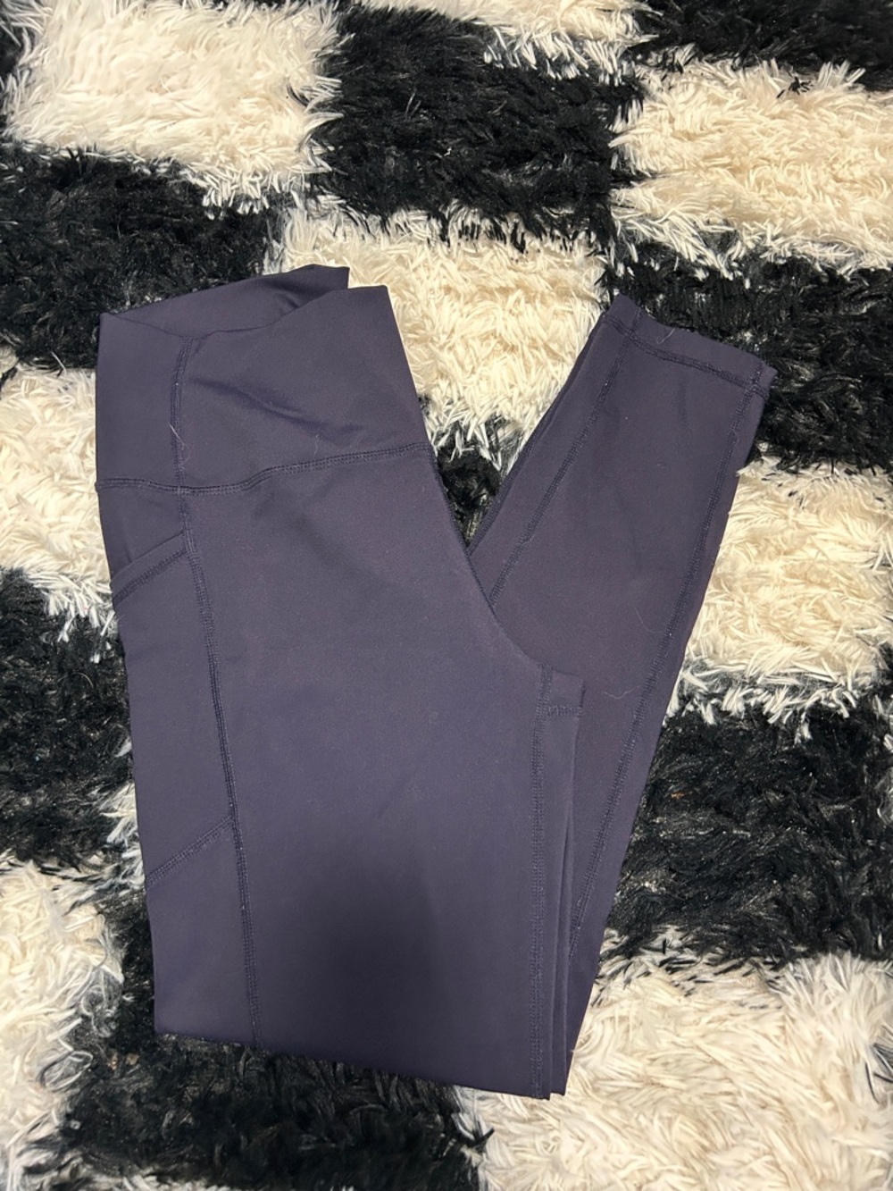 Women's navy High-Waist Performance Leggings